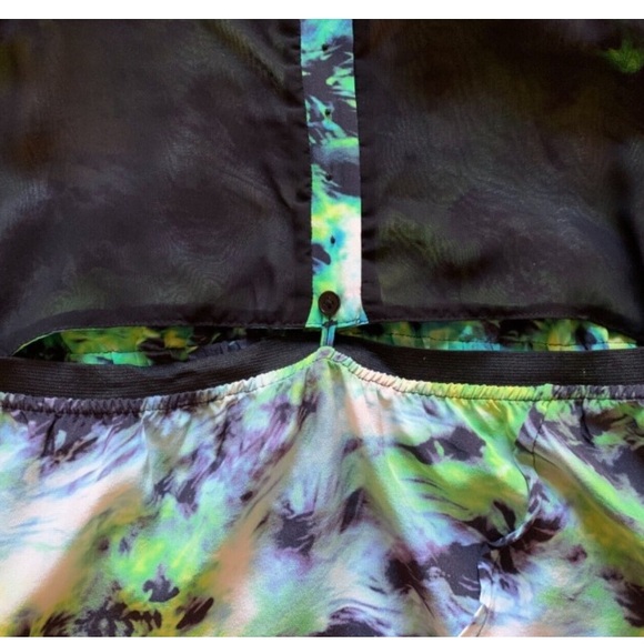 Under.Ligne by Doori Silk Tank Dress in Green Size 0 / XS - Picture 6 of 7